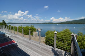 Sea Breeze Cottage On Somes Sound Views from the deck